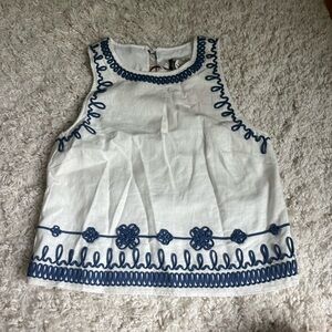 Embroidered top